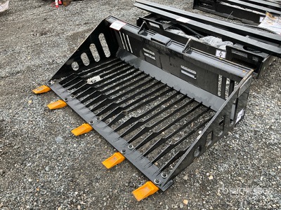 2026 GIYI GY-RB44 44 in Mini Mini Rock Skid Steer Bucket (Unused)