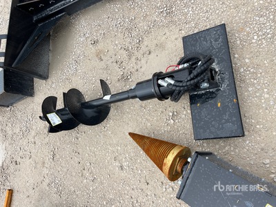 2026 GIYI Mini Skid Steer Auger (Unused)