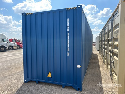 2026 40 ft High Cube Conteneur de stockage