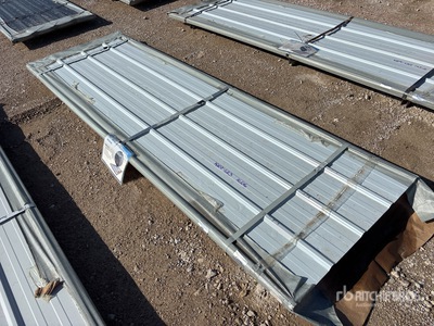 Quantity of (50) 2026 SKLP SK-XH50 3 Ft x 10 Ft Galvalume Steel Sheets (Unused)