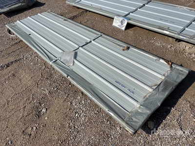 Quantity of (50) 2026 SKLP SK-XH50 3 Ft x 10 Ft Galvalume Steel Sheets (Unused)