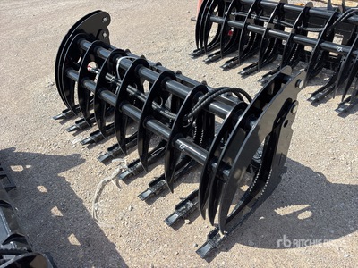 2026 GIYI GY-CLG72 72 in Skid Steer Root Rake (Unused)