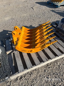 2026 GIYI Excavator Rake - Fits Cat 305 (Unused)