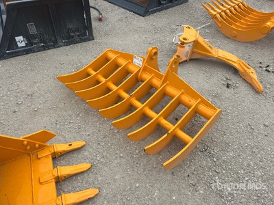 2026 GIYI 44 in Rastrillo para excavadora - Fits Cat 305 (Unused)