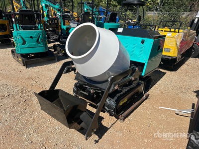 2026 SDLOOL SL-MT750 0.992 ton Walk-Behind Track Mini Mixer Concrete Buggy (Unused)