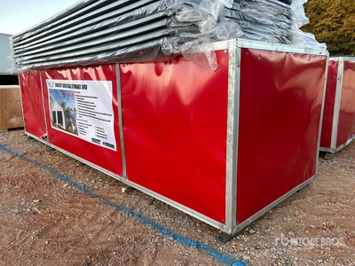 2026 SKLP SK-S5025 25 ft x 50 ft Large Scale Storage Building (Unused)