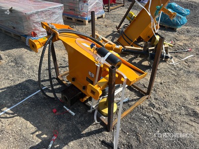 2026 GIYI GY-AD680 47 in Skid Steer Post Driver (Unused)