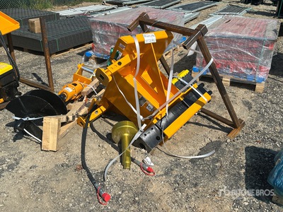 2026 GIYI GY-AD680 47 in Skid Steer Post Driver (Unused)