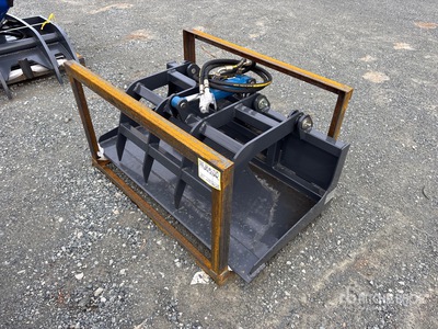 2026 Anton Equipment MINI-HYBZ 48 in Mini Benne avec Grappin pour chargeuse à différentiel (Unused)