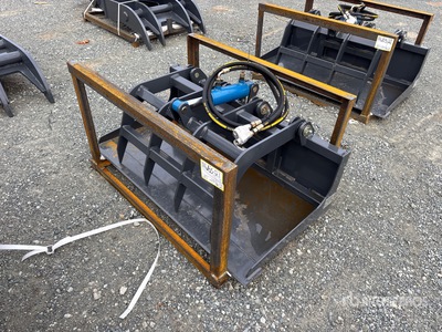 2026 Anton Equipment MINI-HYBZ 48 in Mini Benne avec Grappin pour chargeuse à différentiel (Unused)