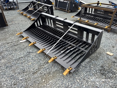 2026 Anton Equipment Bucket 80 in Skeleton Skid Steer Bucket (Unused)