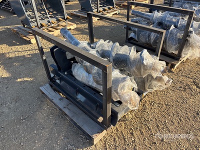 2026 Anton Equipment ZUANJI Skid Steer Auger (Unused)