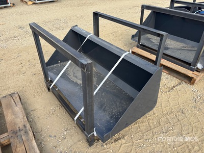 2026 Anton Equipment MINI-HYBZ 47 in Clean up Skid Steer Grapple Bucket (Unused)