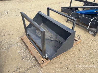 2026 Anton Equipment MINI-HYBZ 47 in Clean up Skid Steer Grapple Bucket (Unused)