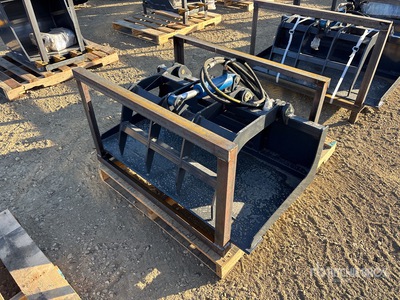 2026 Anton Equipment MINI-HYWD 49 in Skid Steer Grapple Bucket (Unused)