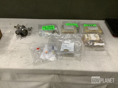 (1) Capstan Assembly, (5) Radio Frequency Cable Assemblies & Assorted Items