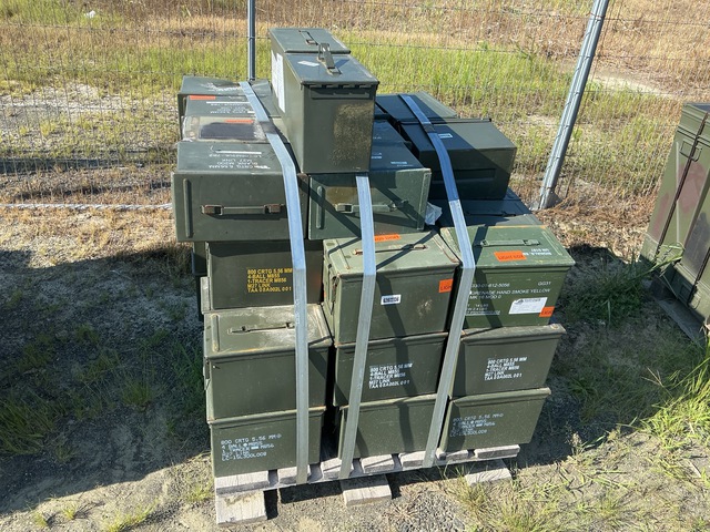 (64) PA108 Ammo Cans - For 5.56mm