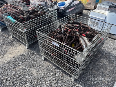 Quantity of (2) Crates of Steel wire Sling