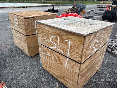 Quantity of (2) Crates of Contractor supplies