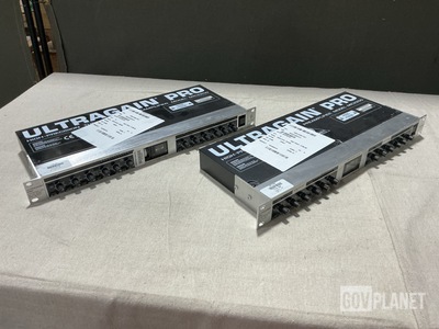 (15) Behringer Ultragain Pro MIC2200 Mic/Line Preamplifiers