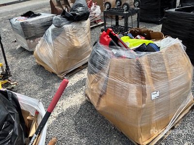 Quantity of (3) Boxes of Contractor supplies أدوات يدوية متنوعة