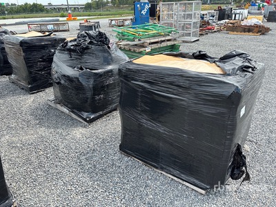 Quantity of (3) Pallets of Contractor supplies أدوات يدوية متنوعة