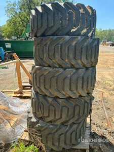 Quantity of (5) 355/55D625 Tires w/ Wheels