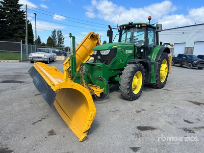 2017 John Deere 6155M Ciągnik 4WD
