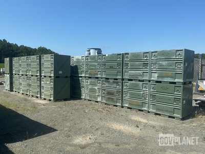 (30) Plastics Research Pallet Containers