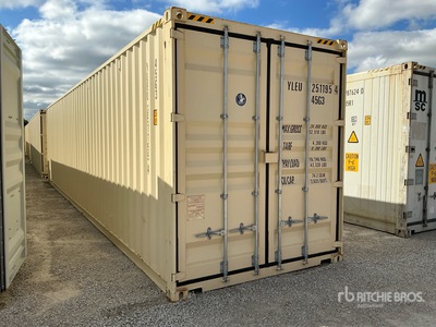 2026 40 ft High Cube Multi-Door Storage Container (Unused)