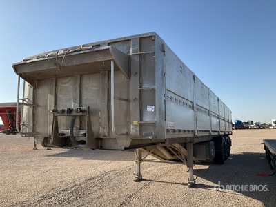 2003 Montull SBA3S130SN Tri/A Aluminum End Dump Trailer