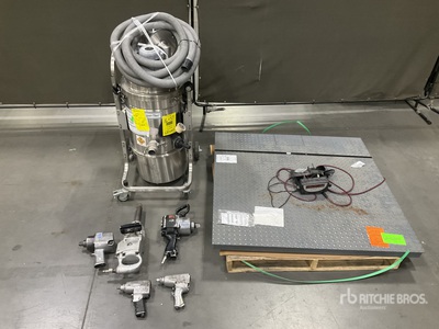 (1) Floor Scale, (1) Vacuum & (5) Impact Wrenches