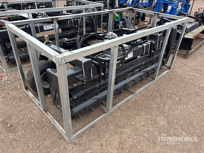 2026 ARTEER SSPR-72W 72 in Skid Steer Power Rake (Unused)