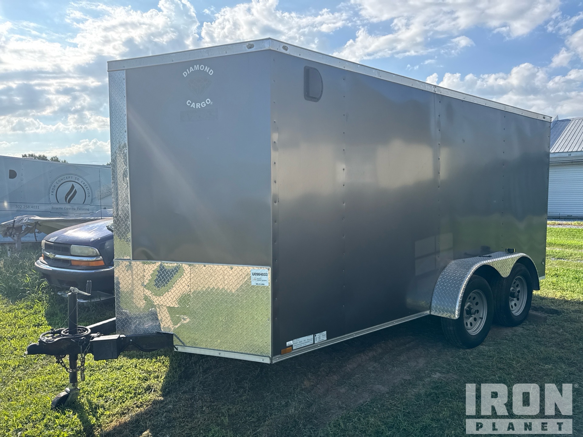 2022 Diamond With soft wash system also Comes with 16' V nose enclosed trailer Lavadora de presión