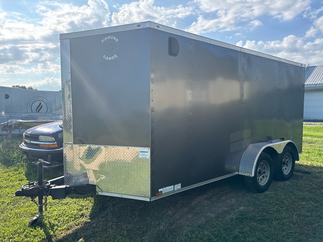 Soft Wash System on 2022 Diamond Cargo 14 ft Enclosed Trailer