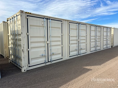 2026 40 ft High Cube Multi-Door Kontener magazynowy