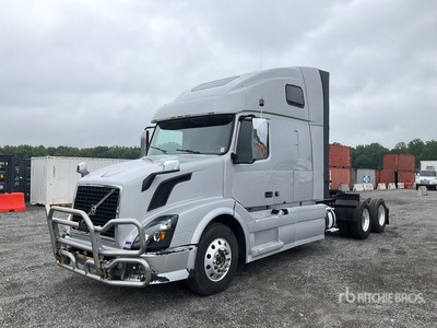 2013 Volvo VNL670 6x4 T/A Sleeper Truck Tractor