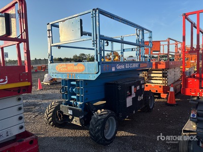 2016 Genie GS-3369RT 4x4 Diesel Scissor Lift