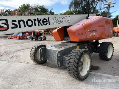 2019 Snorkel 660SJ Plataforma Elevadora Telescópica