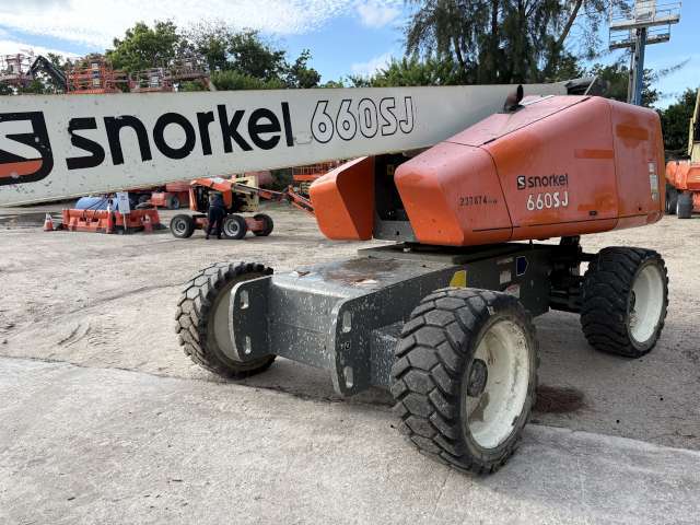 2019 Snorkel 660SJ Telescopic Boom Lift