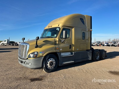 2015 Freightliner Cascadia 125 6x4 T/A Sleeper Truck Tractor