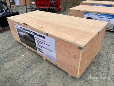 2026 SKLP SK-SC40 20 ft x 40 ft All-Steel Abri Voiture (Unused)