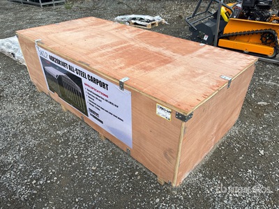 2026 SKLP SK-SC40 20 ft x 40 ft All-Steel Abri Voiture (Unused)