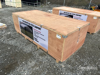 2026 SKLP SK-SC40 20 ft x 40 ft All-Steel Abri Voiture (Unused)
