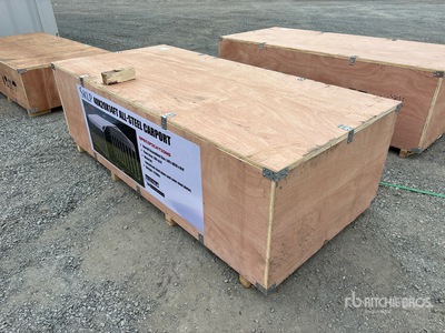 2026 SKLP SK-SC40 20 ft x 40 ft All-Steel Wiata Samochodowa (Unused)