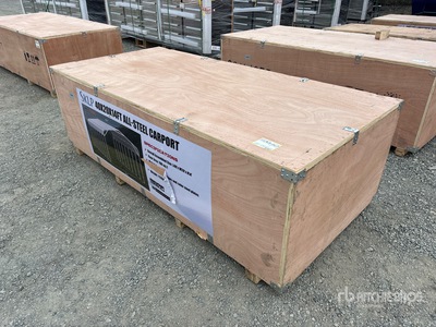 2026 SKLP SK-SC40 20 ft x 40 ft All-Steel Wiata Samochodowa (Unused)