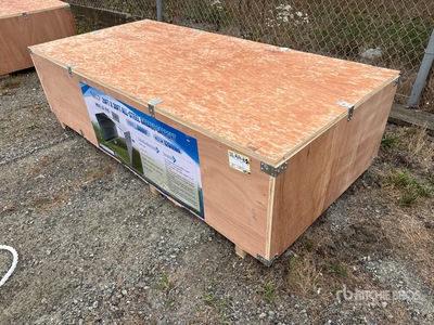 2026 SKLP SK-ZP20 20 ft x 30 ft All-Steel Enclosed Carport (Unused)
