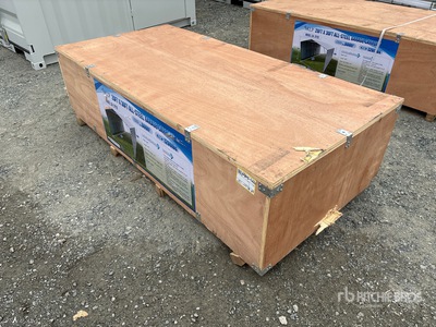 2026 SKLP SK-ZP20 20 ft x 30 ft All-Steel Enclosed Carport (Unused)