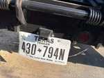 Trailer Chassis with License Plate Light Functional