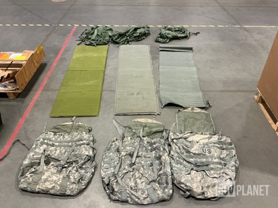 (30) Self-Inflating Sleeping Mats, (45) Duffel Bags & (18) Large Field Rucksacks